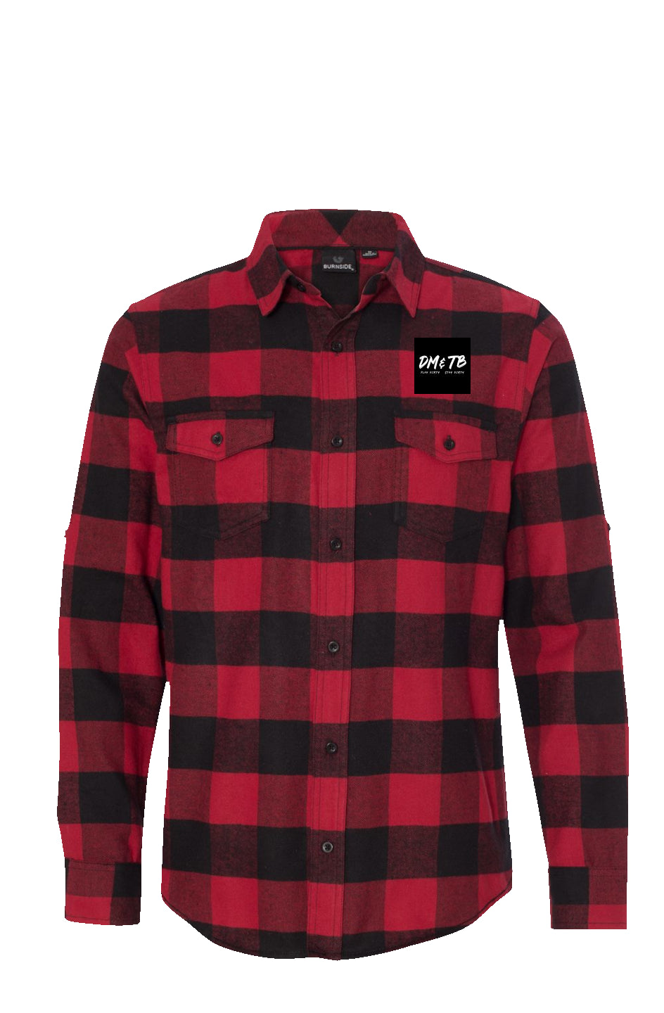 Long Sleeve Flannel Red And Black