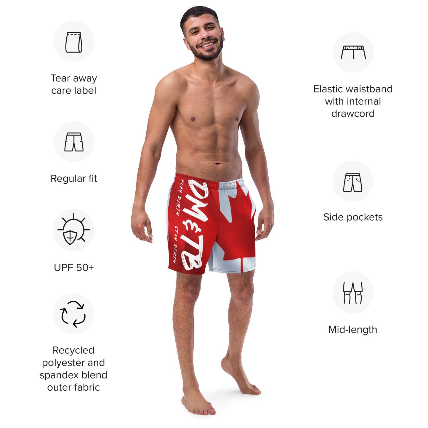 Canada Men's swim trunks