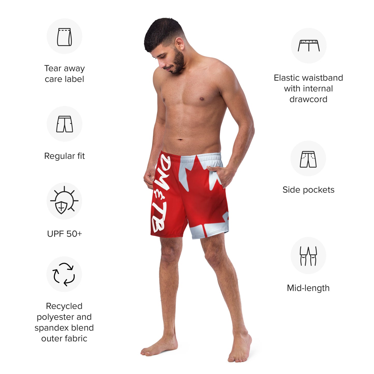 Canada Men's swim trunks