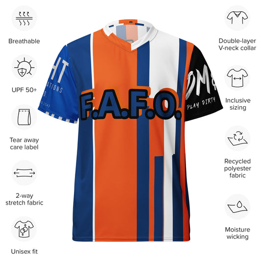 FAFO unisex sports jersey