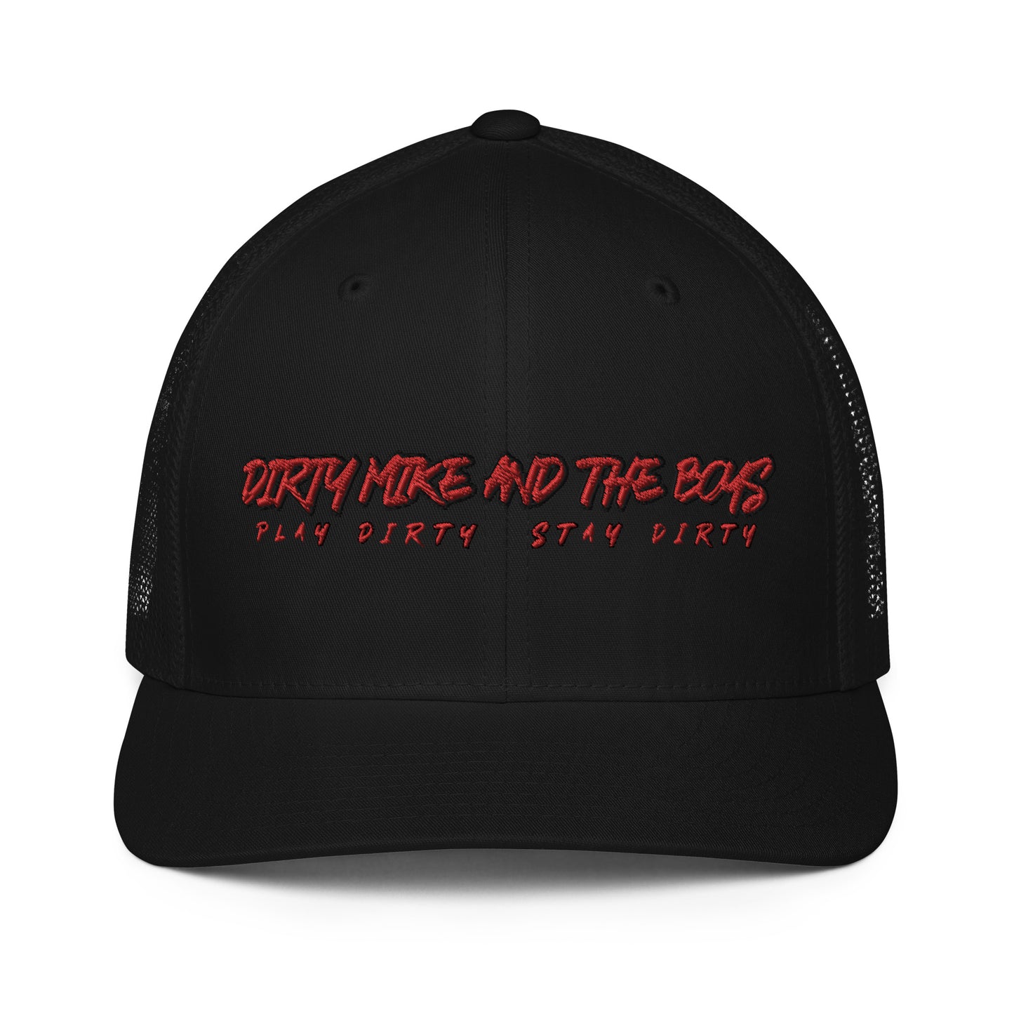 DM&TB Red Line Closed-back trucker cap