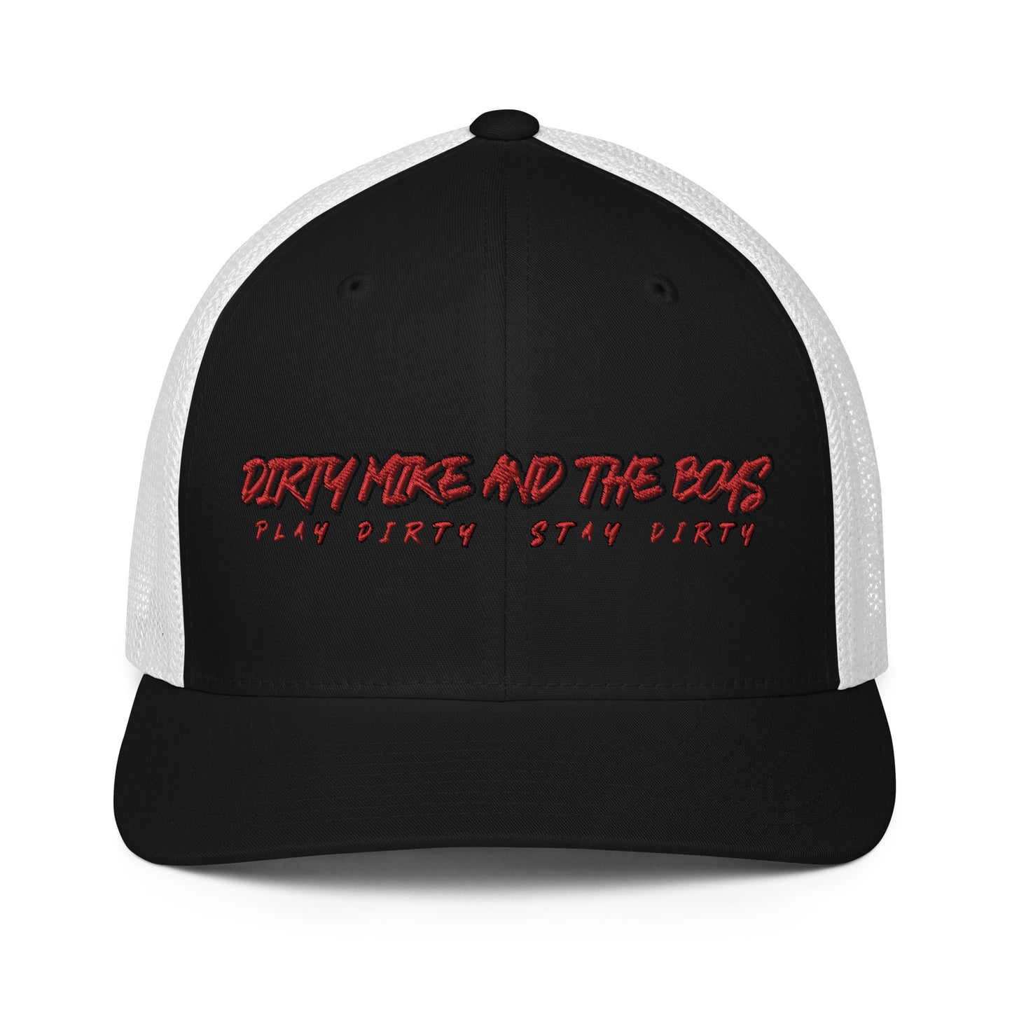 DM&TB Red Line Closed-back trucker cap