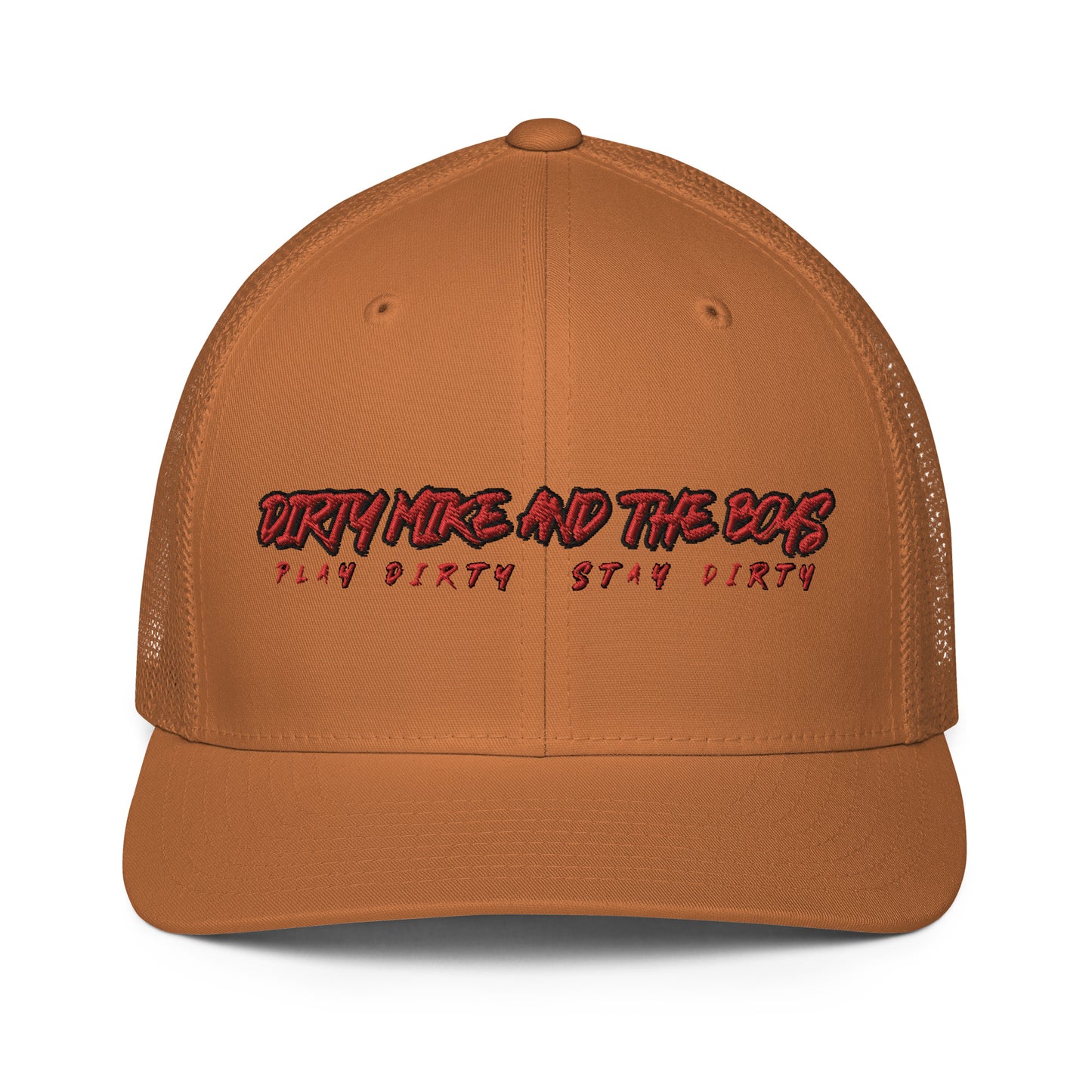 DM&TB Red Line Closed-back trucker cap