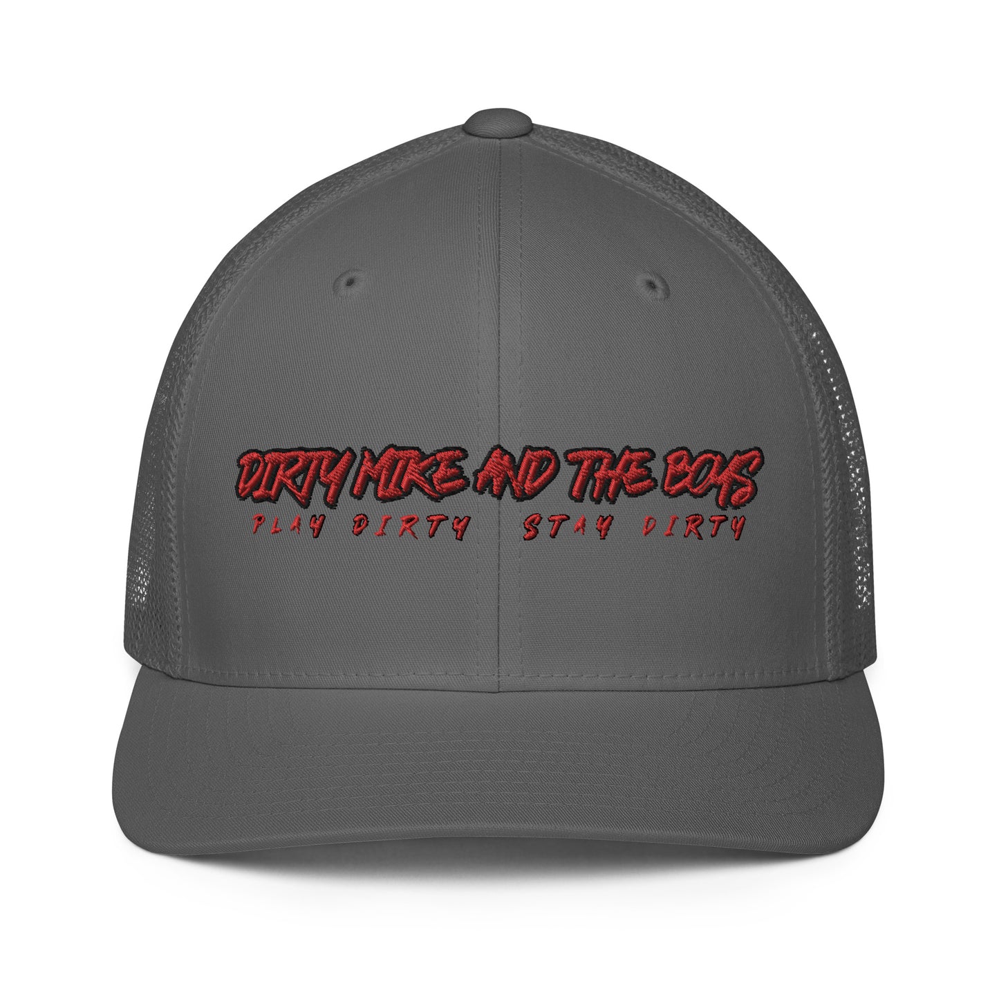 DM&TB Red Line Closed-back trucker cap