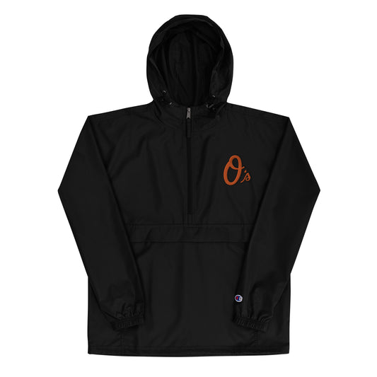 O Embroidered Champion Packable Jacket