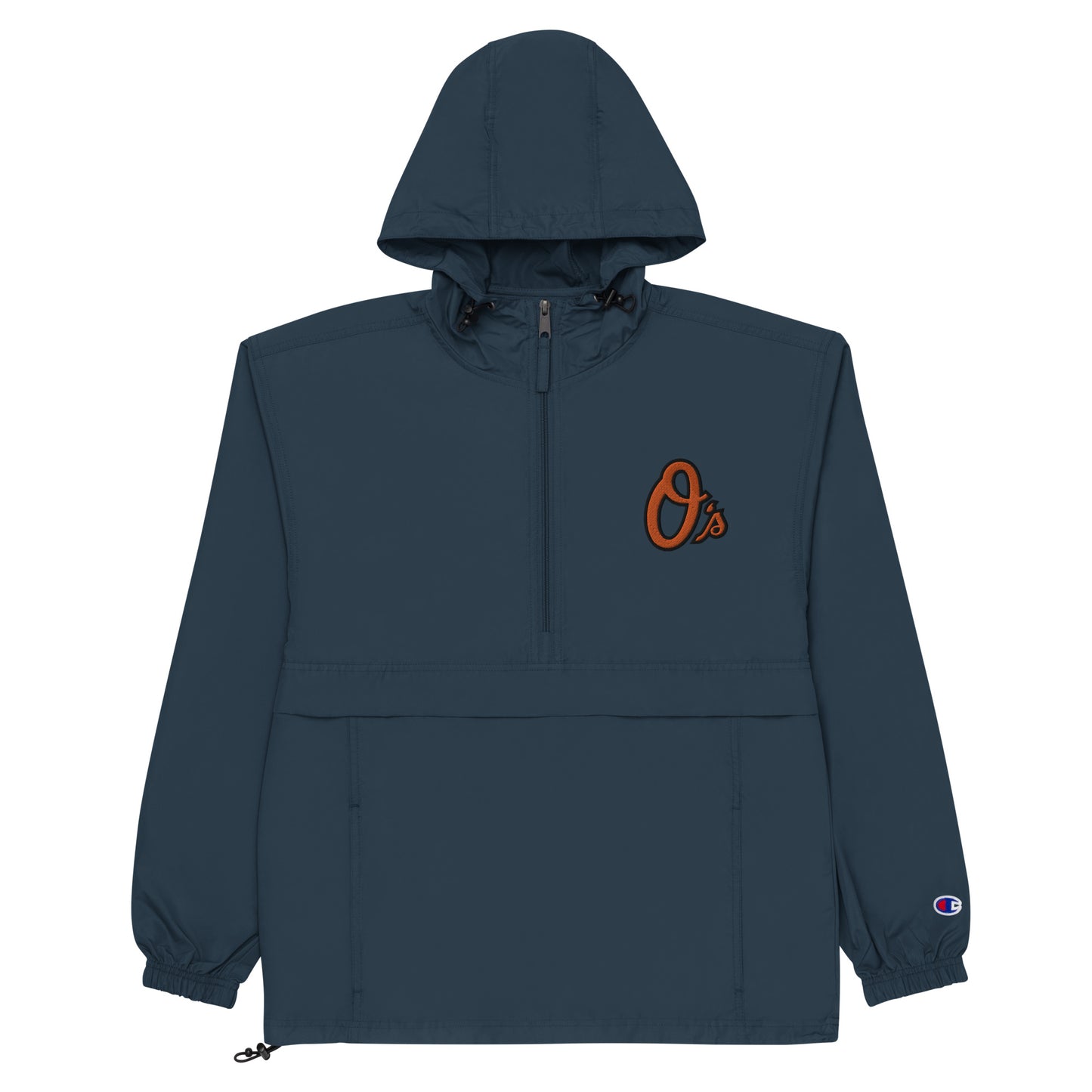 O Embroidered Champion Packable Jacket