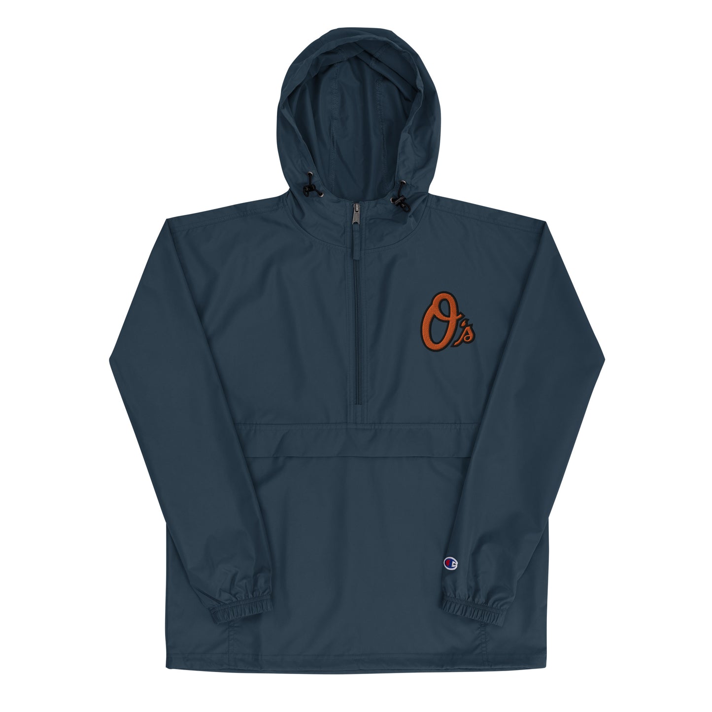 O Embroidered Champion Packable Jacket