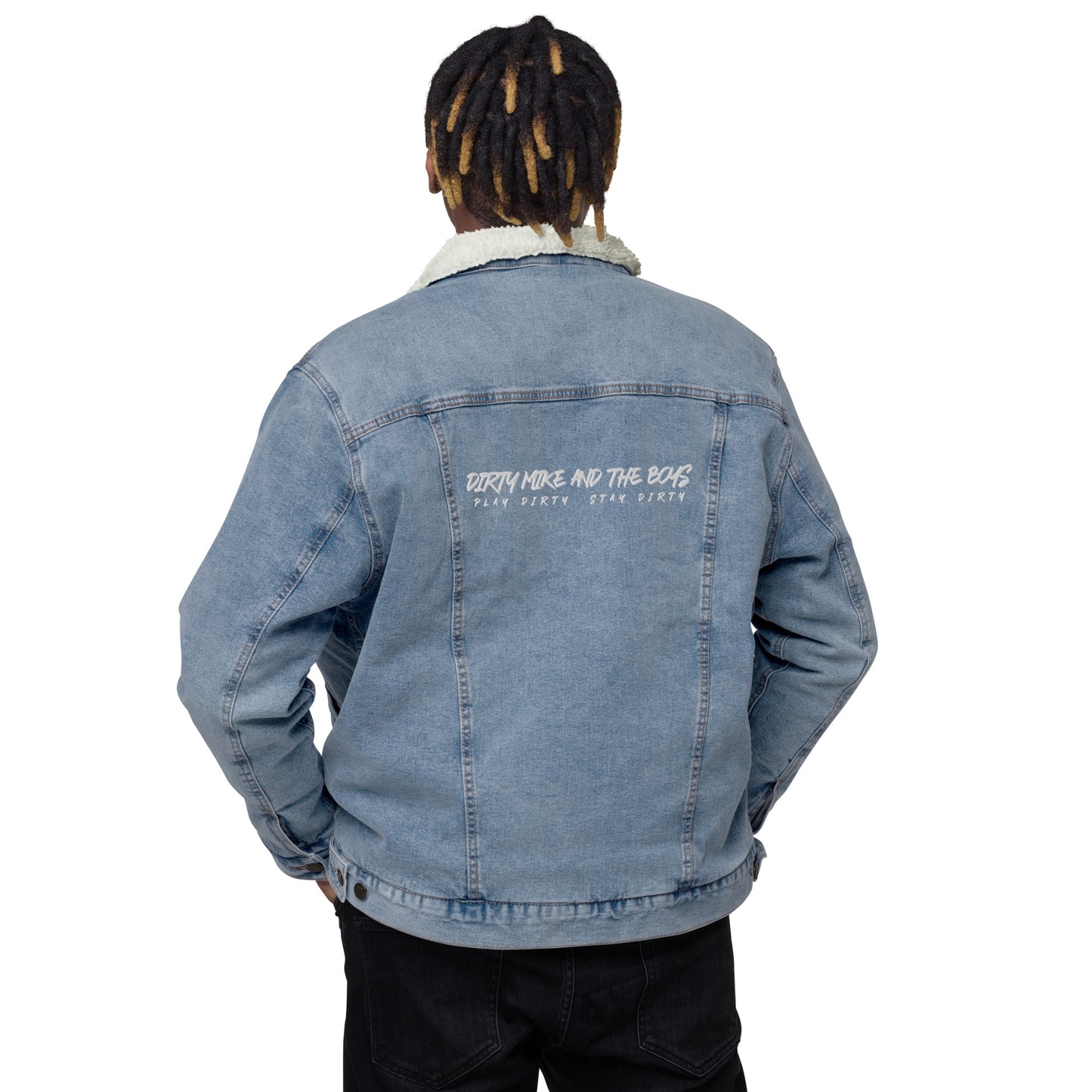 DM&TB Unisex denim sherpa jacket