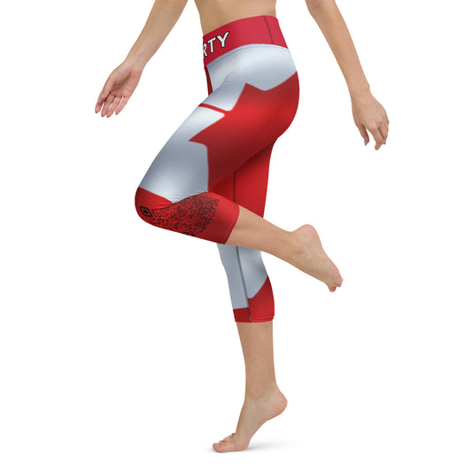 Canada Yoga Capri Leggings