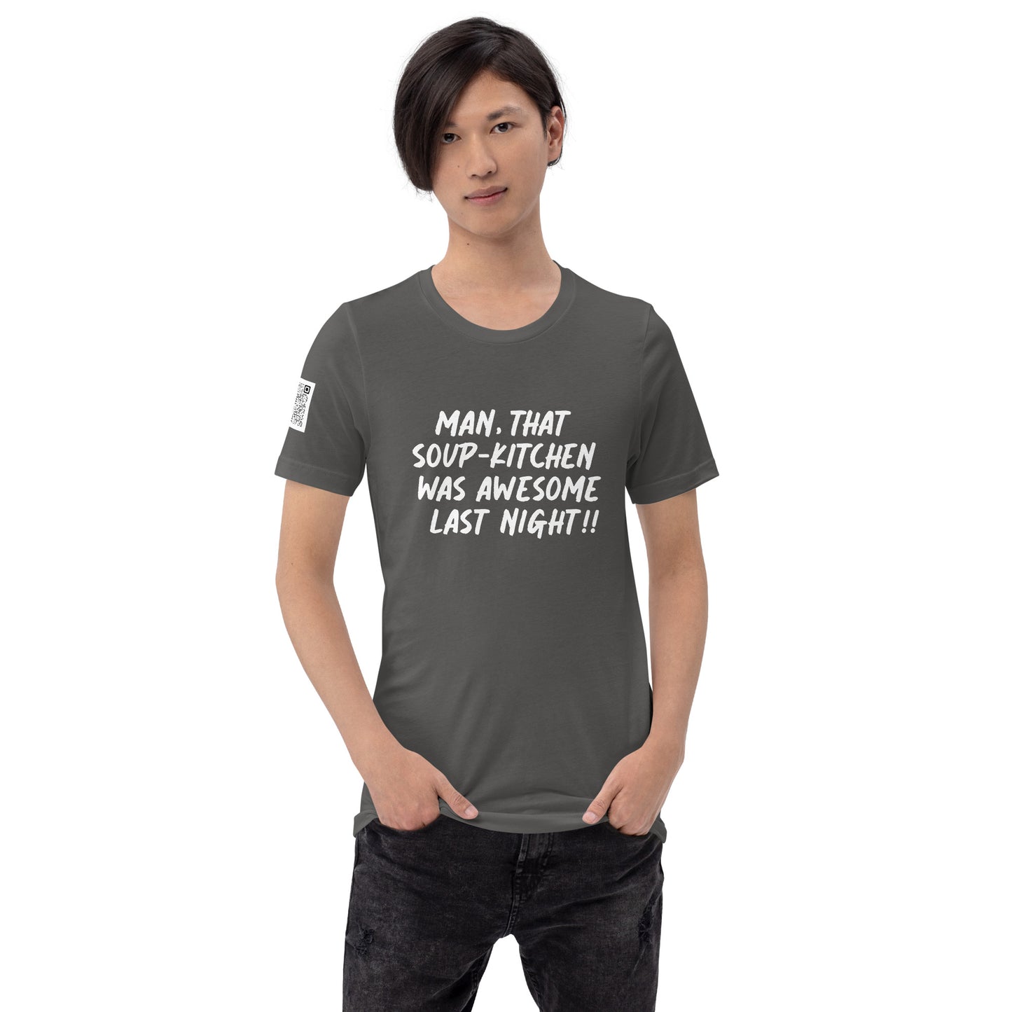 *DM&TB Soup Kitchen Unisex t-shirt